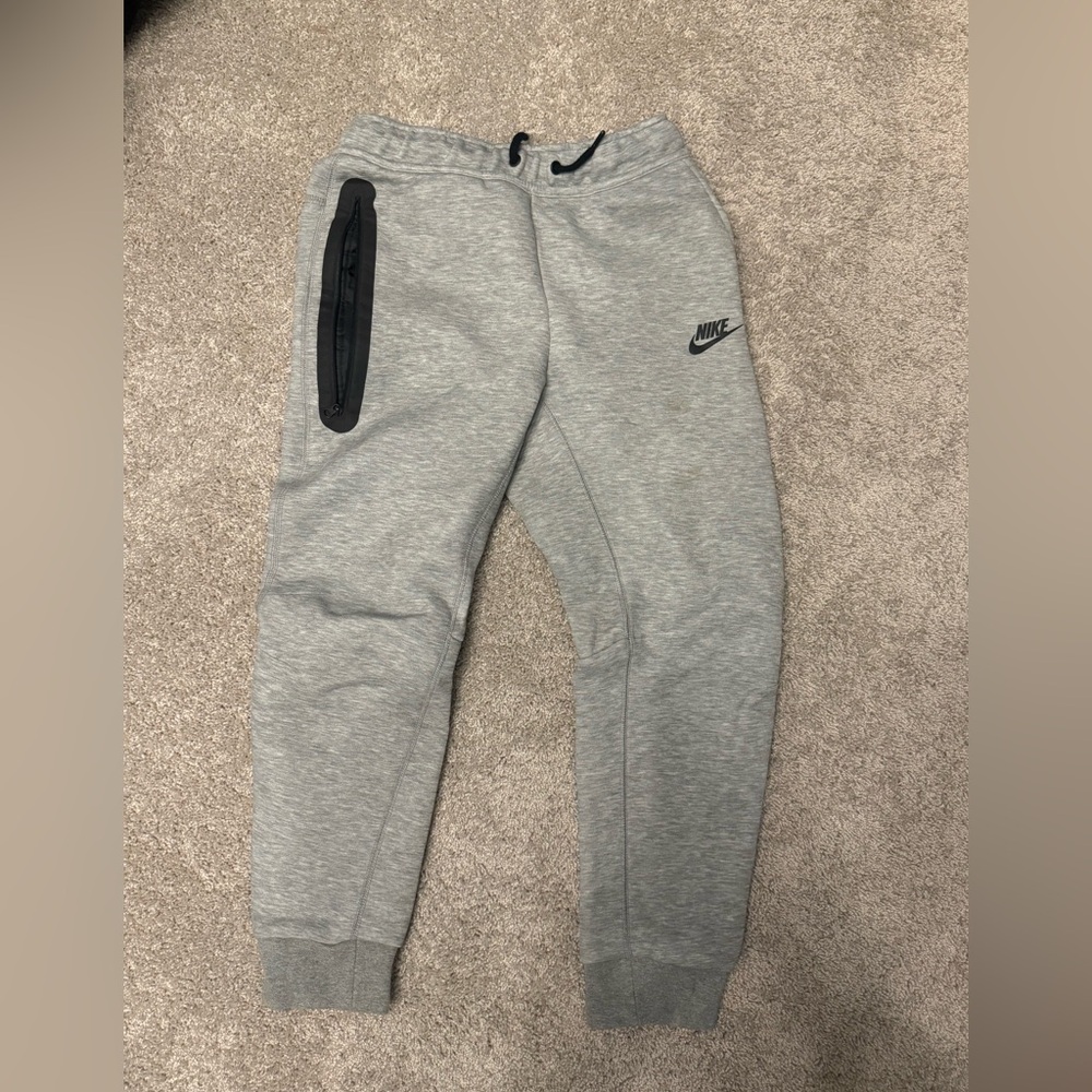 Nike Gray Sportswear Tech Fleece Pants